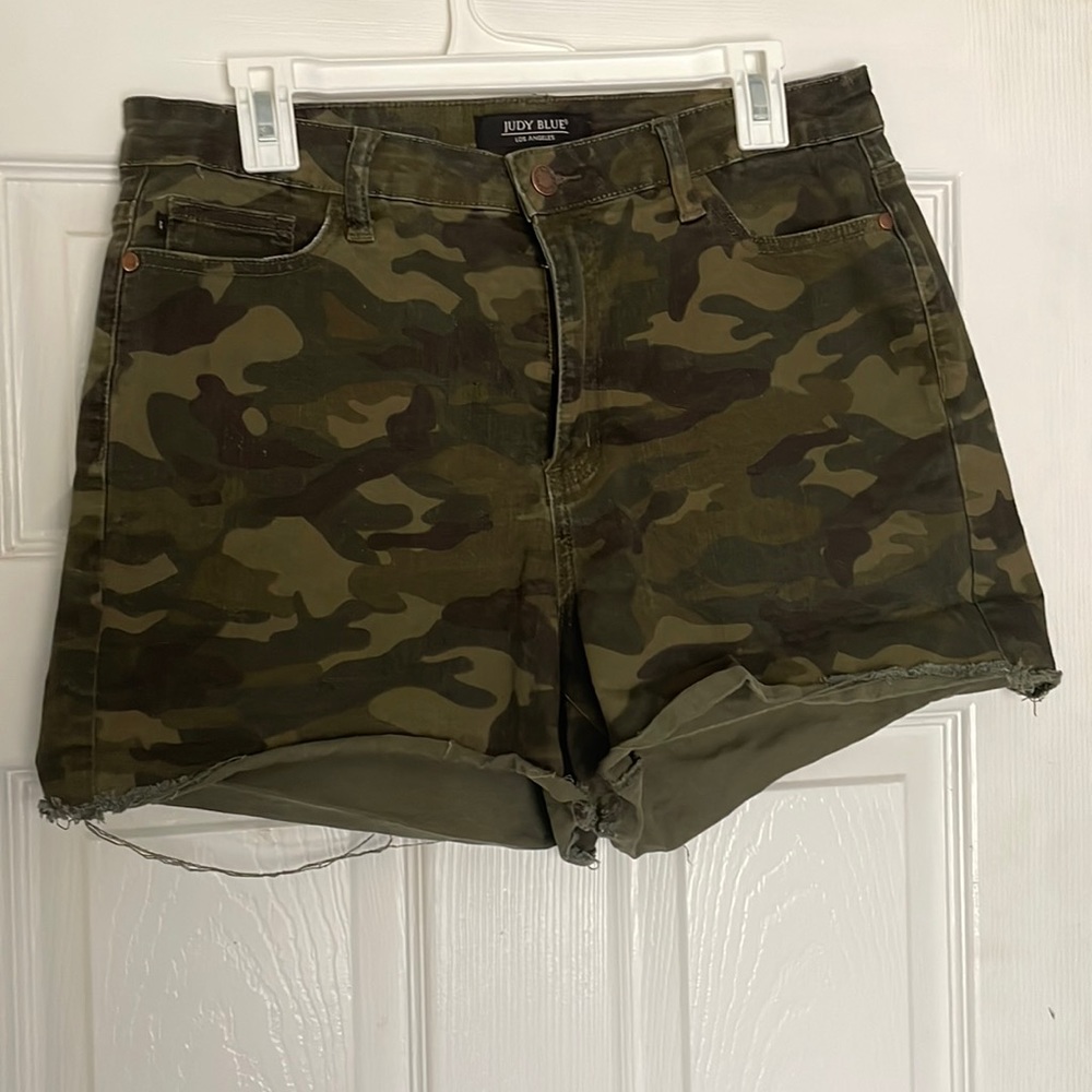 Judy Blue Camo Shorts